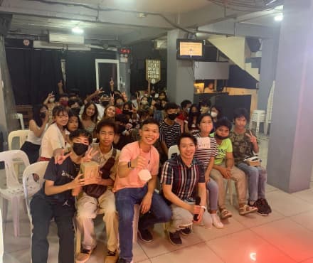 Myles Tan at a speaking or ministry event